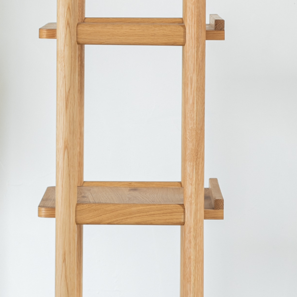 オープンラック 幅50cm 高さ115cm 書棚 パルレ ( ラック 棚 シェルフ 収納 木製 天然木 4段 本棚 デスク横 リビング スリム 木製ラック 奥行30cm デスクサイドラック 整理 整頓 ウッドラック 飾り棚 ディスプレイ 学習教材 )