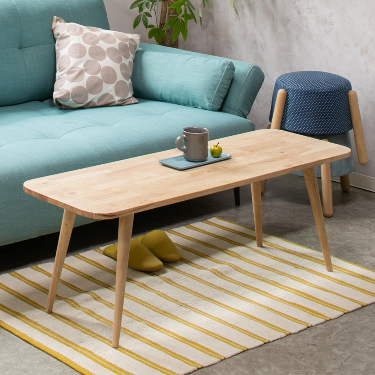 リビングテーブル 幅120cm センターテーブル NATURAL SIGNATURE ( ローテーブル テーブル 机 長方形 木製 天然木 奥行40cm リビング 木製テーブル おしゃれ 座卓 カフェテーブル コーヒーテーブル )