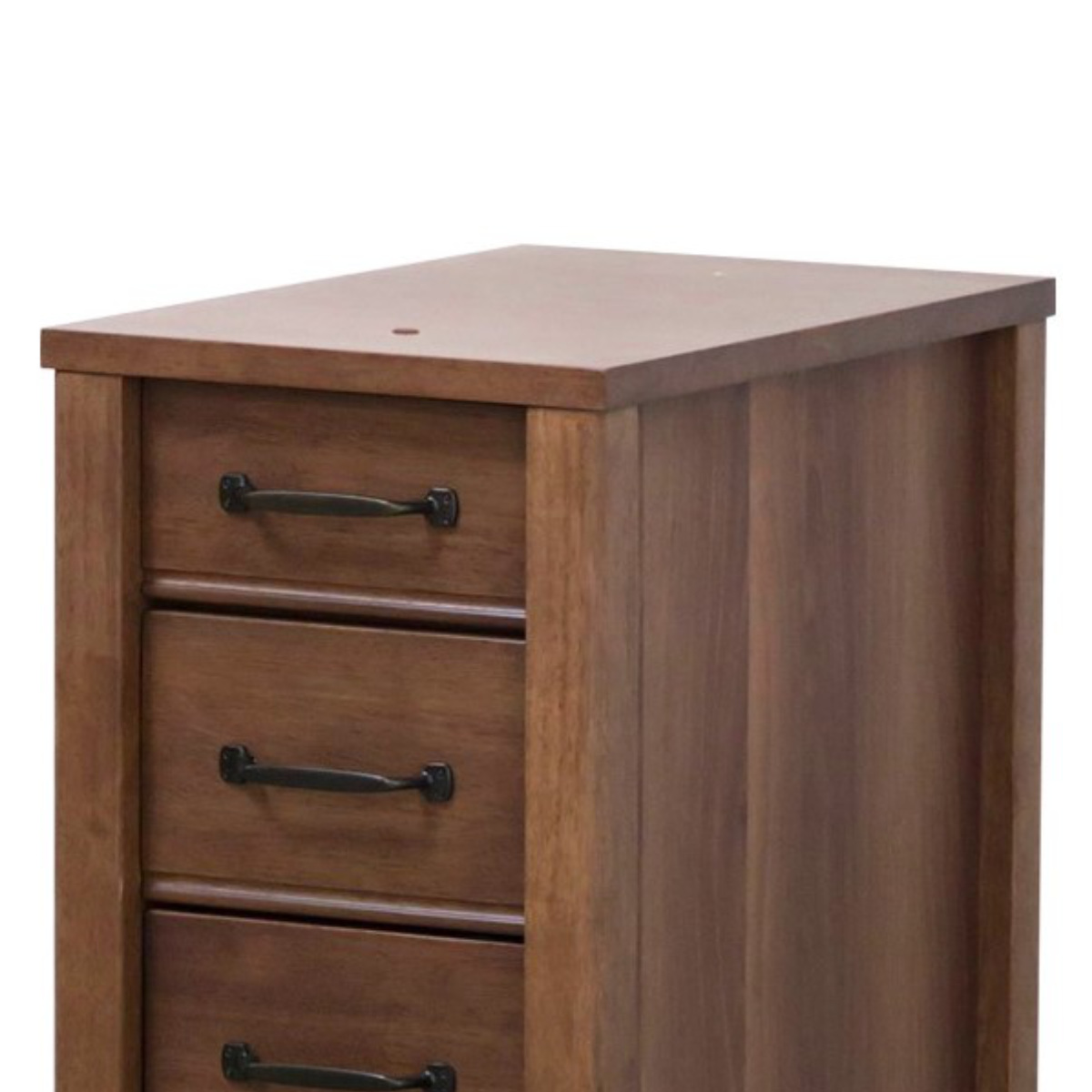 サイドチェスト 幅30cm 学習机 トライR専用 ( デスク横 引き出し 3段 収納 木製 天然木 リビング スリム コンパクト 完成品 脚付き 整理 整頓 学習教材 デスク サイド スリムチェストおしゃれ デスクワゴン モダン )