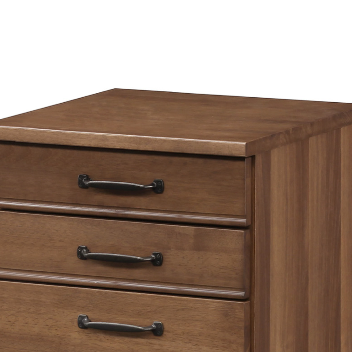 デスクワゴン 幅42cm 3段 キャスター付 トライR ( ワゴン サイドワゴン 引き出し 収納 デスク横 デスク下 サイドチェスト フルオープン 完成品 脇机 キャビネット サイドキャビネット 書類整理 おしゃれ モダン )