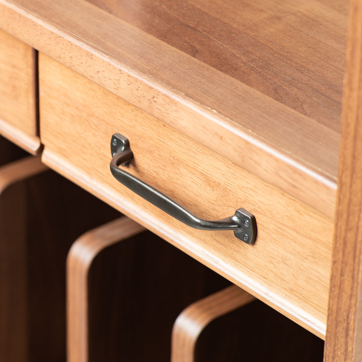 ランドセルラック 学習机用棚 トライR ( 収納 ラック ランドセル 木製 天然木 ランドセル収納 引き出し 棚 キッズ リビングラック 本棚 ワゴン 完成品 リビング キャスター付き かばん 置き場 学校教材 おしゃれ モダン )