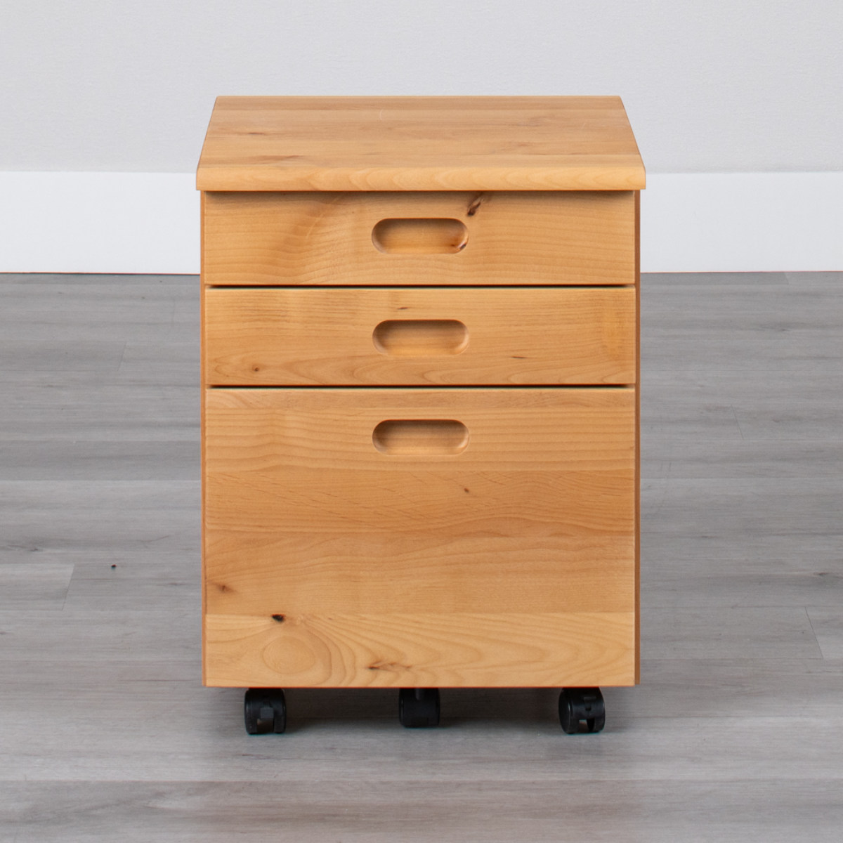 デスクワゴン キャスター付 3段 幅42cm フォレスト ( ワゴン サイドワゴン 引き出し 収納 デスク横 デスク下 サイドチェスト 脇机 キャビネット サイドキャビネット 書類 整理 整頓 ランドセル置き シンプル )