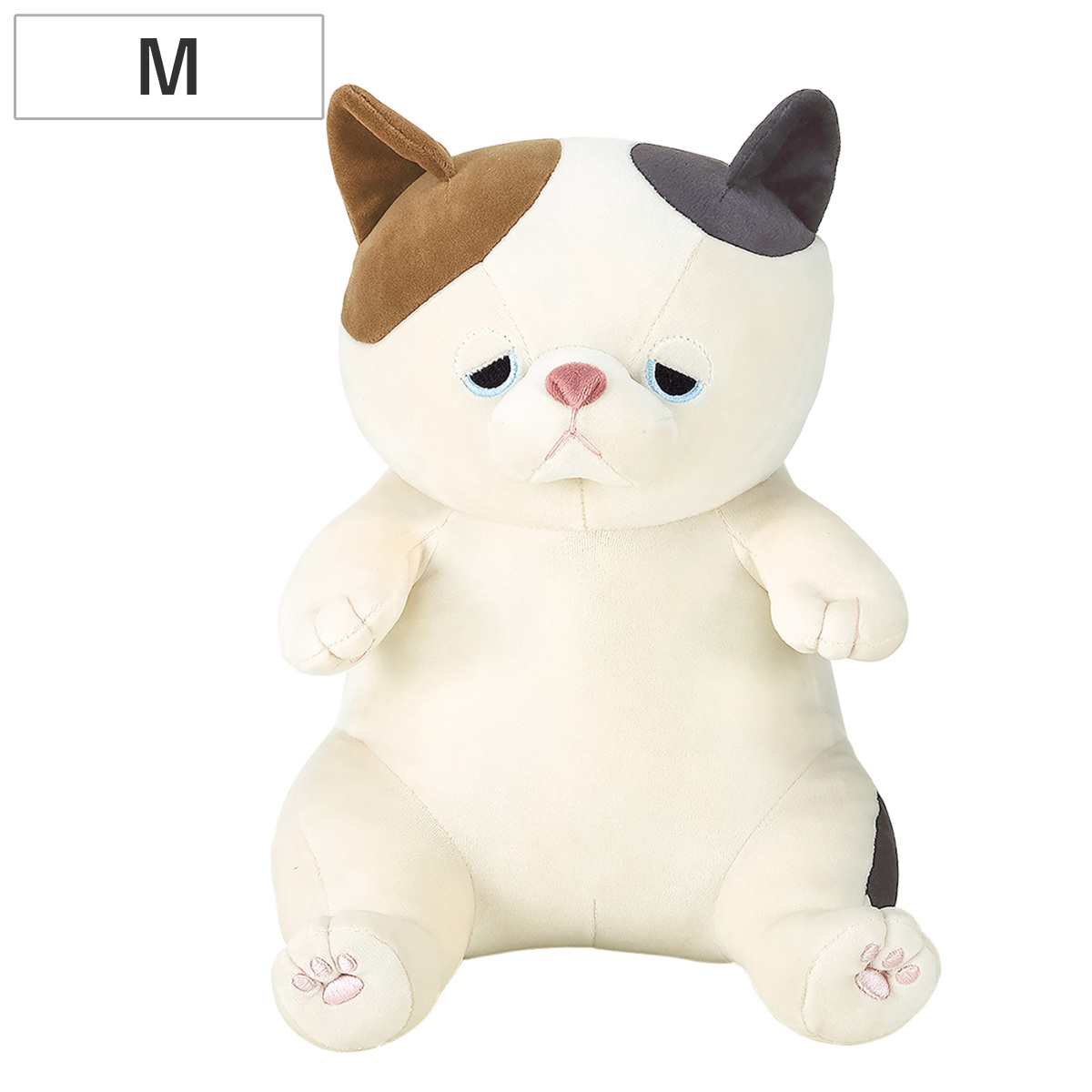 抱き枕 ぬいぐるみ 座り抱きまくらM ネコ ゆず プレミアムねむねむアニマルズ ( 抱きまくら ヌイグルミ クッション だきまくら 枕 まくら 猫 ねこ 動物 アニマル ねむねむ プレミアム ねむねむアニマルズ 洗える )