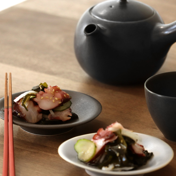 プレート 11cm 美濃焼 結 皿 和食器 磁器 日本製 4枚セット （ 豆皿