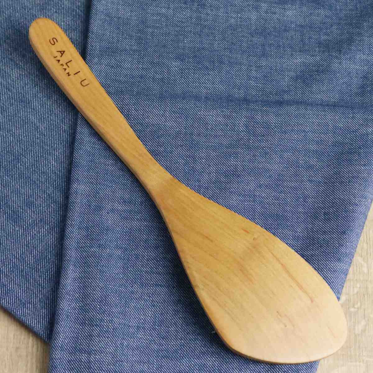 木べら LOLO ロロ 炒め用木べら 山桜 木製 ( 木ベラ 木製ヘラ 天然木 調理器具 調理道具 調理用品 キッチンツール キッチン用品 サリュウ SALIU )