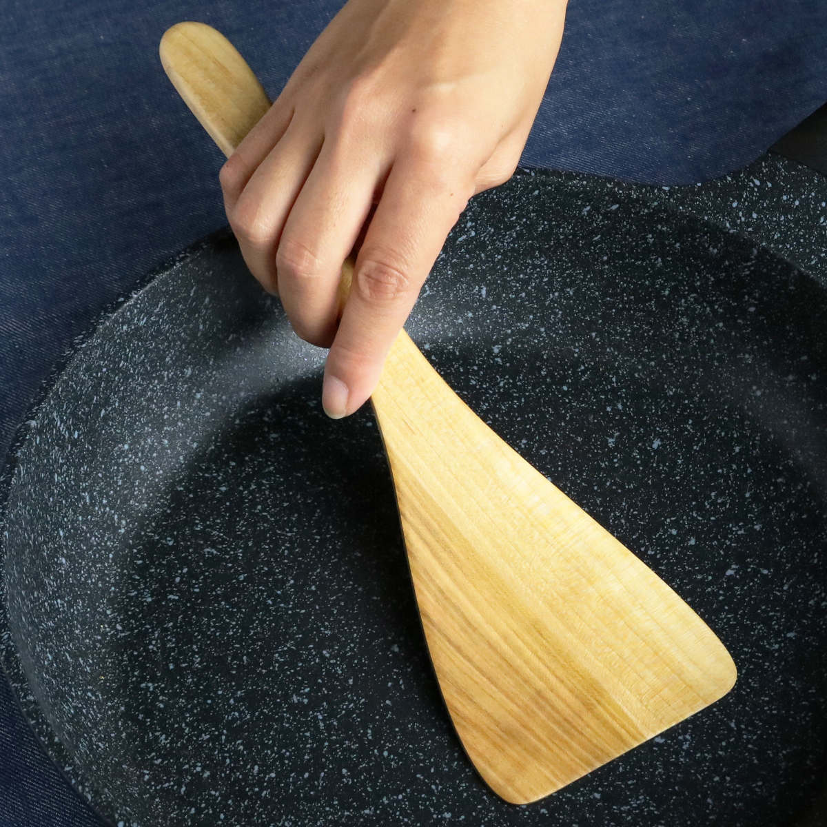 木べら LOLO ロロ 返し用木べら 山桜 木製 ( 木ベラ 木製ヘラ 天然木 調理器具 調理道具 調理用品 キッチンツール キッチン用品 サリュウ SALIU )