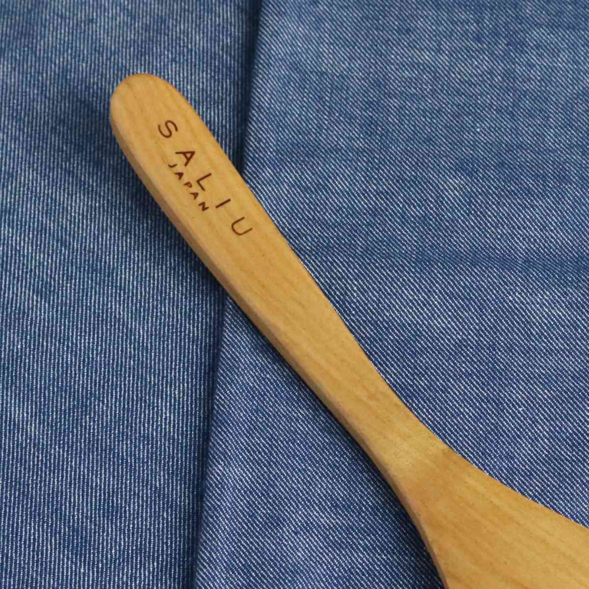 木べら LOLO ロロ 返し用木べら 山桜 木製 ( 木ベラ 木製ヘラ 天然木 調理器具 調理道具 調理用品 キッチンツール キッチン用品 サリュウ SALIU )