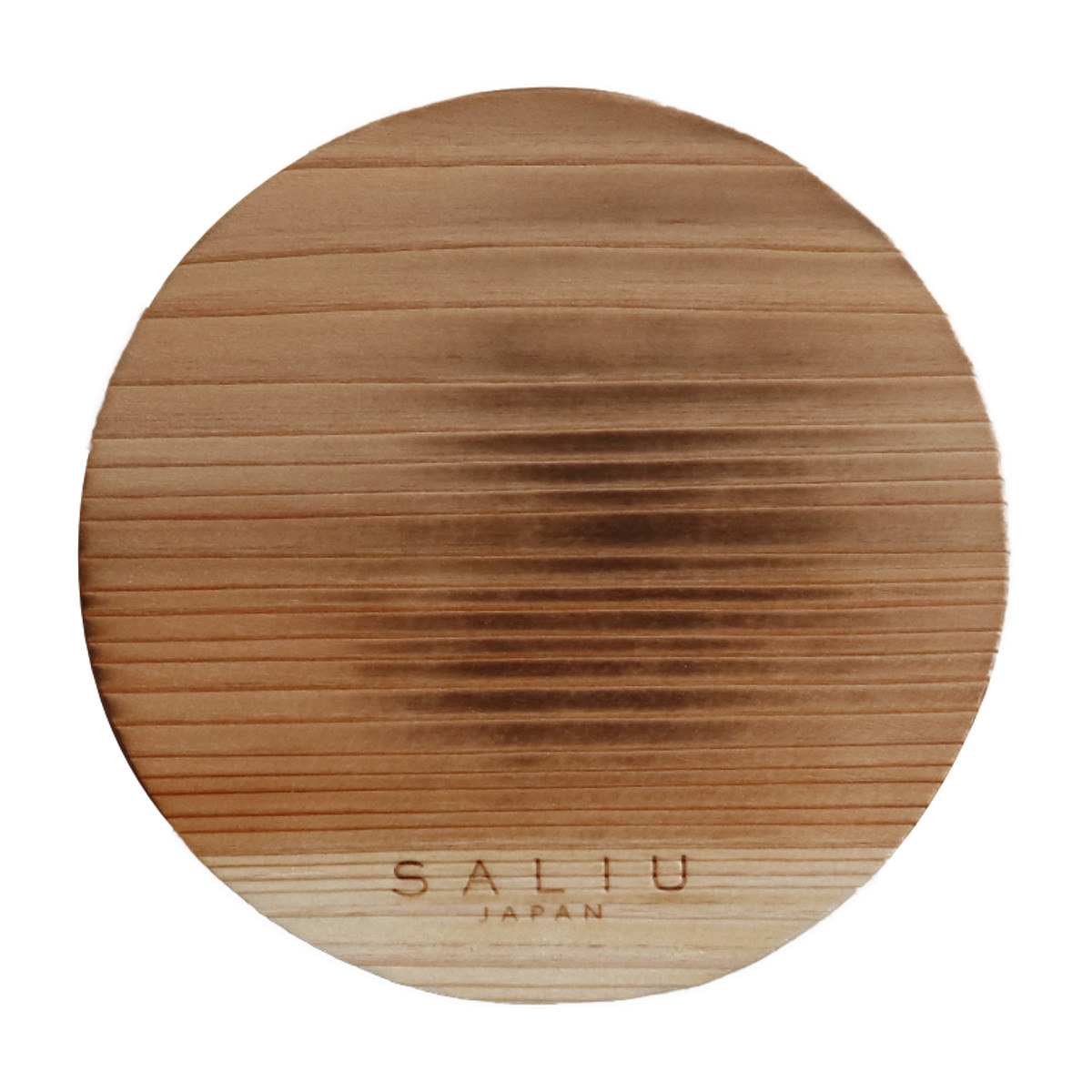 鍋敷き 焼杉プレート 丸型 直径18cm SALIU The Chef 木製 ( ロロ 鍋しき 鍋置き 鍋プレート 木製プレート ウッドボード 円形 日本製 卓上 グリルパン フライパン スキレット なべしき 天然木 杉 おしゃれ キッチン雑貨 )