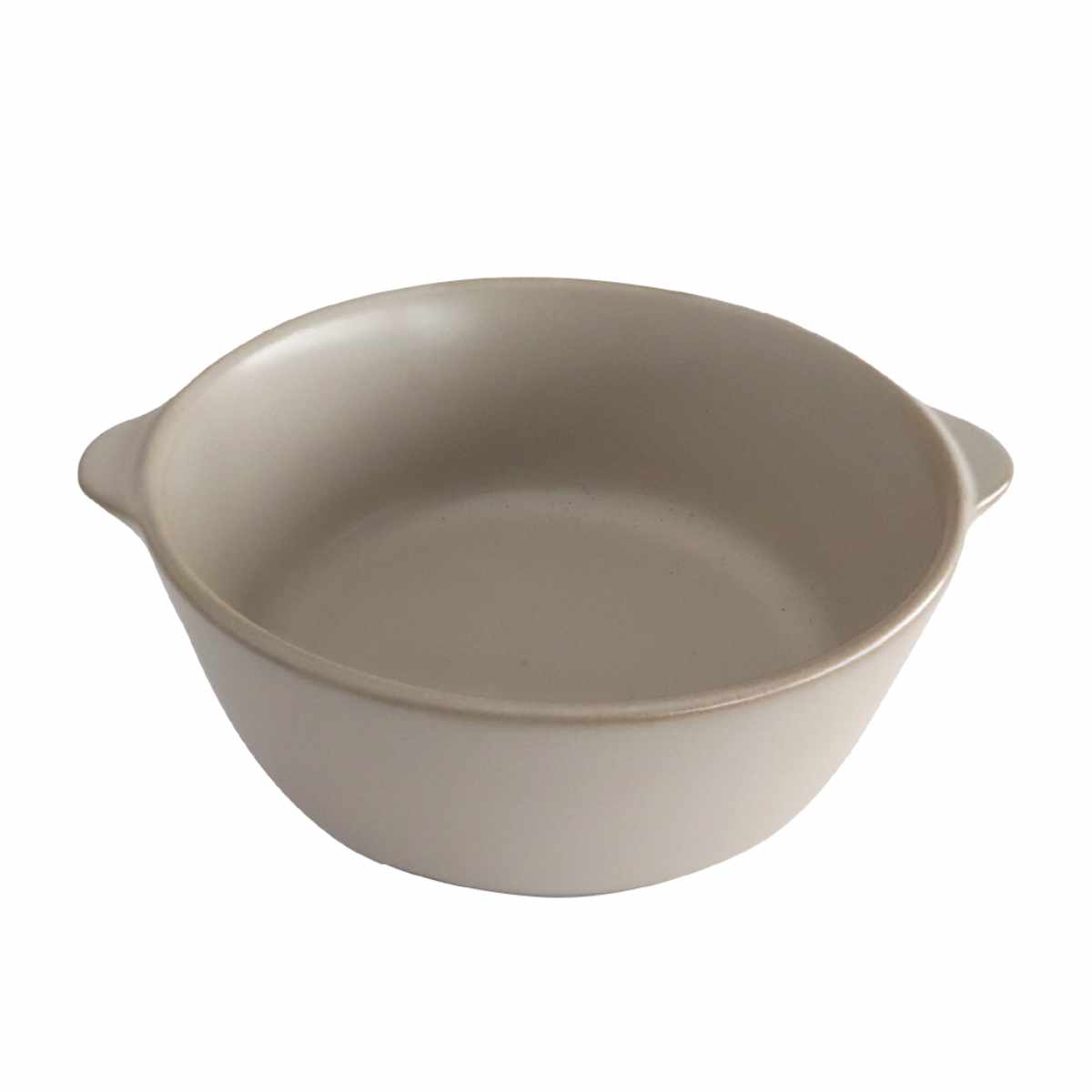 オーブンウェア ベイクココット S SALIU ( 日本製 ガス火専用 直火 グリル 電子レンジ オーブン 対応 OK おしゃれ かわいい 食器 器 うつわ 耐熱 陶器 1人鍋 ラーメン スープ ) 【ウォームグレー】 ウォームグレー