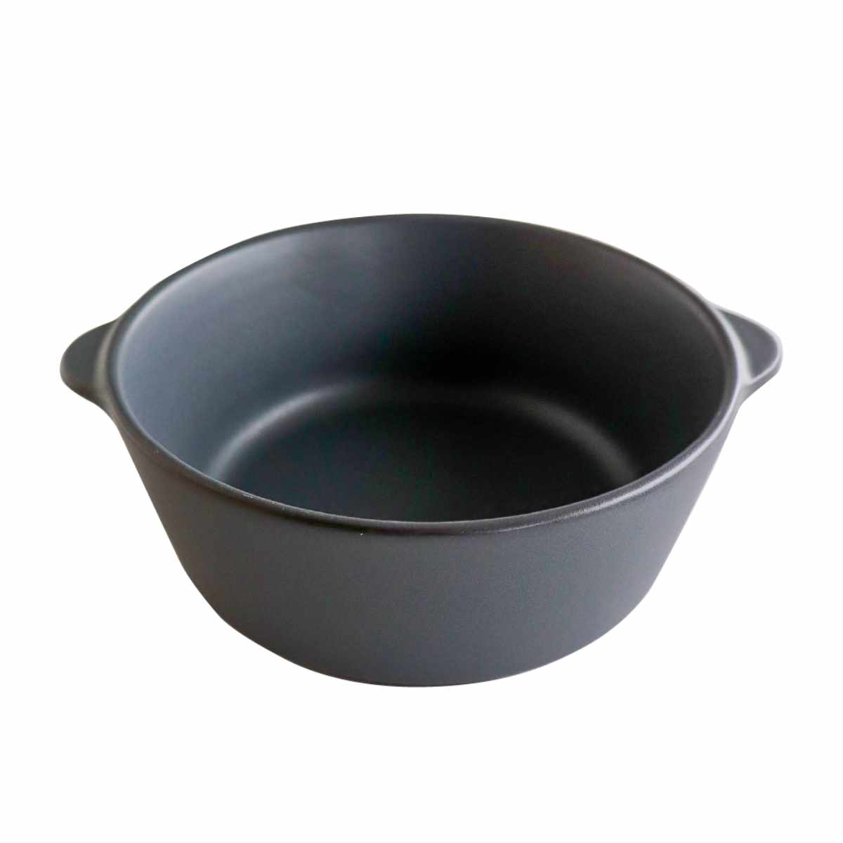 オーブンウェア ベイクココット S SALIU ( 日本製 ガス火専用 直火 グリル 電子レンジ オーブン 対応 OK おしゃれ かわいい 食器 器 うつわ 耐熱 陶器 1人鍋 ラーメン スープ ) 【ウォームグレー】 ウォームグレー