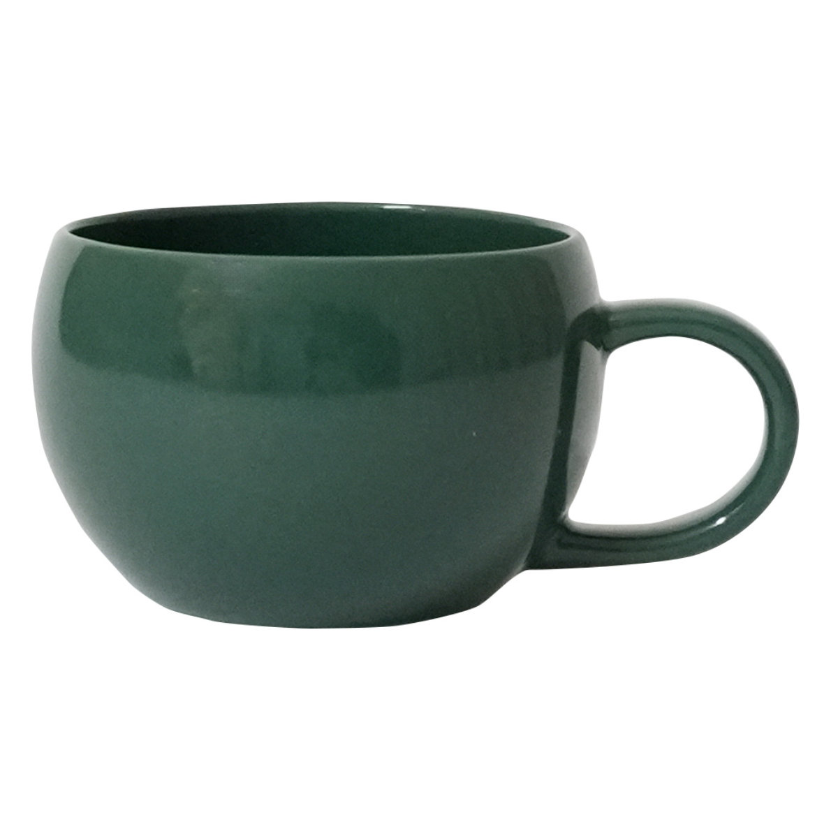 SALIU YUI TEA カップ ( 180ml コップ 磁器 電子対応 食洗機対応 日本製 マグ マグカップ コーヒーカップ ティーカップ おしゃれ シンプル 北欧 モダン ナチュラル ) 【クリアグレー】 クリアグレー