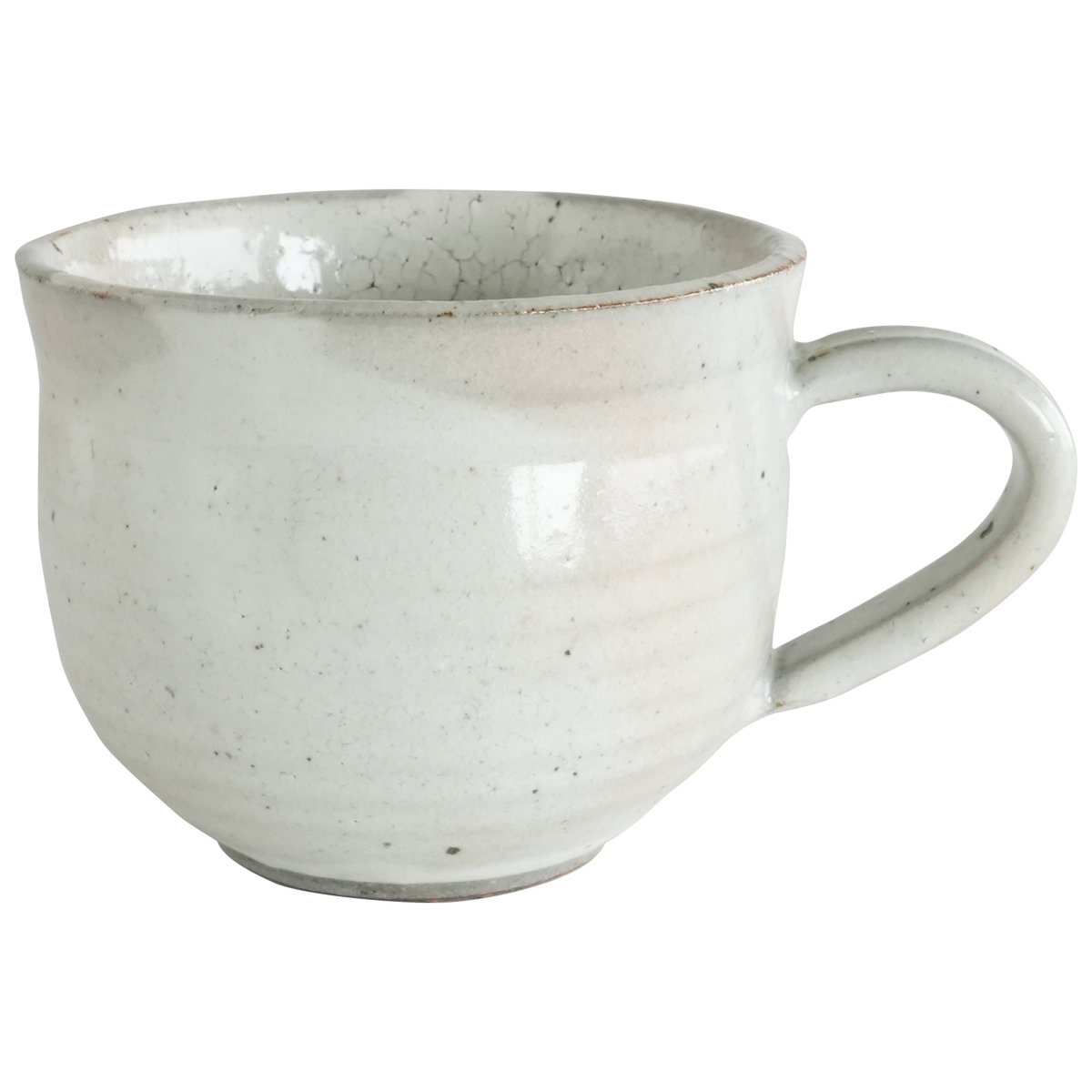 マグカップ SALIU 釉 SA03 マグ ( マグコップ カップ 食器 陶器 日本製 320ml おしゃれ シンプル モダン 和モダン 粉引き 黒柿釉 ) 【黒柿釉】 黒柿釉