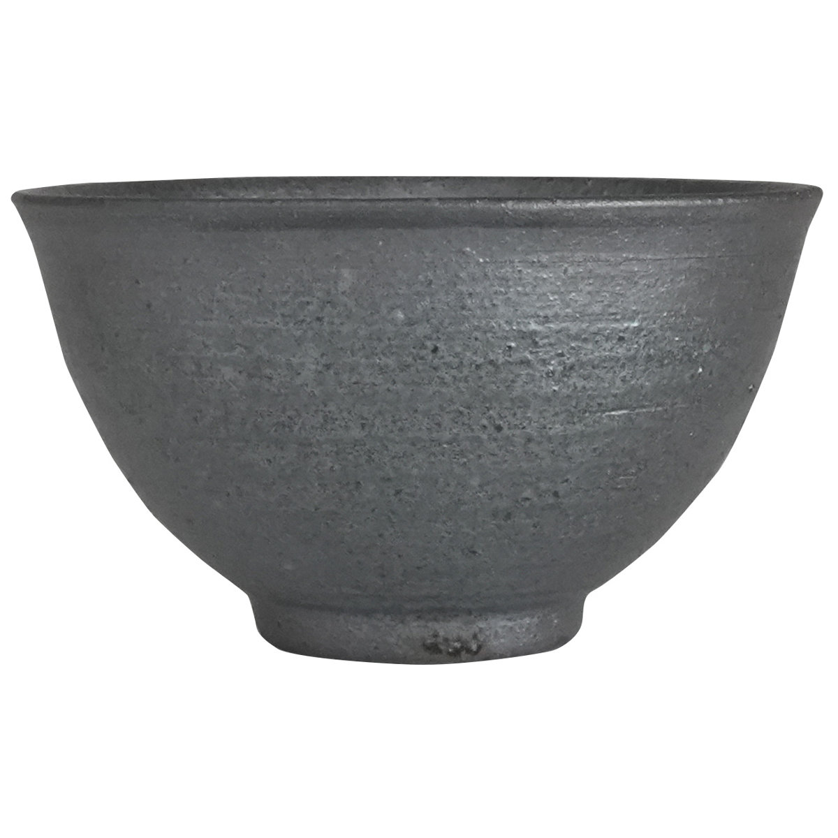 茶碗 SALIU 飯碗 大 ( 陶器 お茶碗 ごはん茶碗 日本製 食器 おしゃれ シンプル モダン 和モダン 粉引き 黒柿釉 ) 【粉引き】 粉引き
