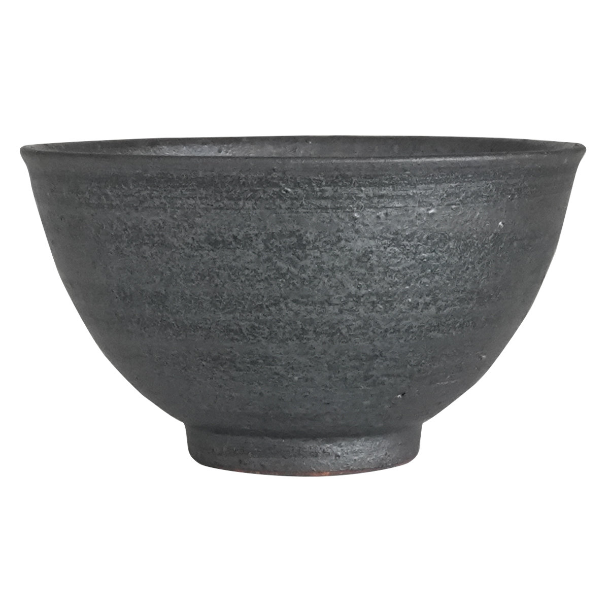 茶碗 SALIU 飯碗 小 ( 陶器 お茶碗 ごはん茶碗 日本製 食器 おしゃれ シンプル モダン 和モダン 粉引き 黒柿釉 ) 【粉引き】 粉引き