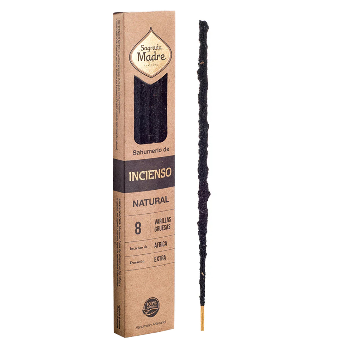 お香 サグラダマドレ INCENSE NATURAL 8本 ( インセンス スティック フレグランス 自然素材 香り 癒し スティック型 パロサント 樹脂 浄化 木 葉 空間浄化 リラックス効果 リフレッシュ リラックス サステナブル ) 【ヤグラ】 ヤグラ