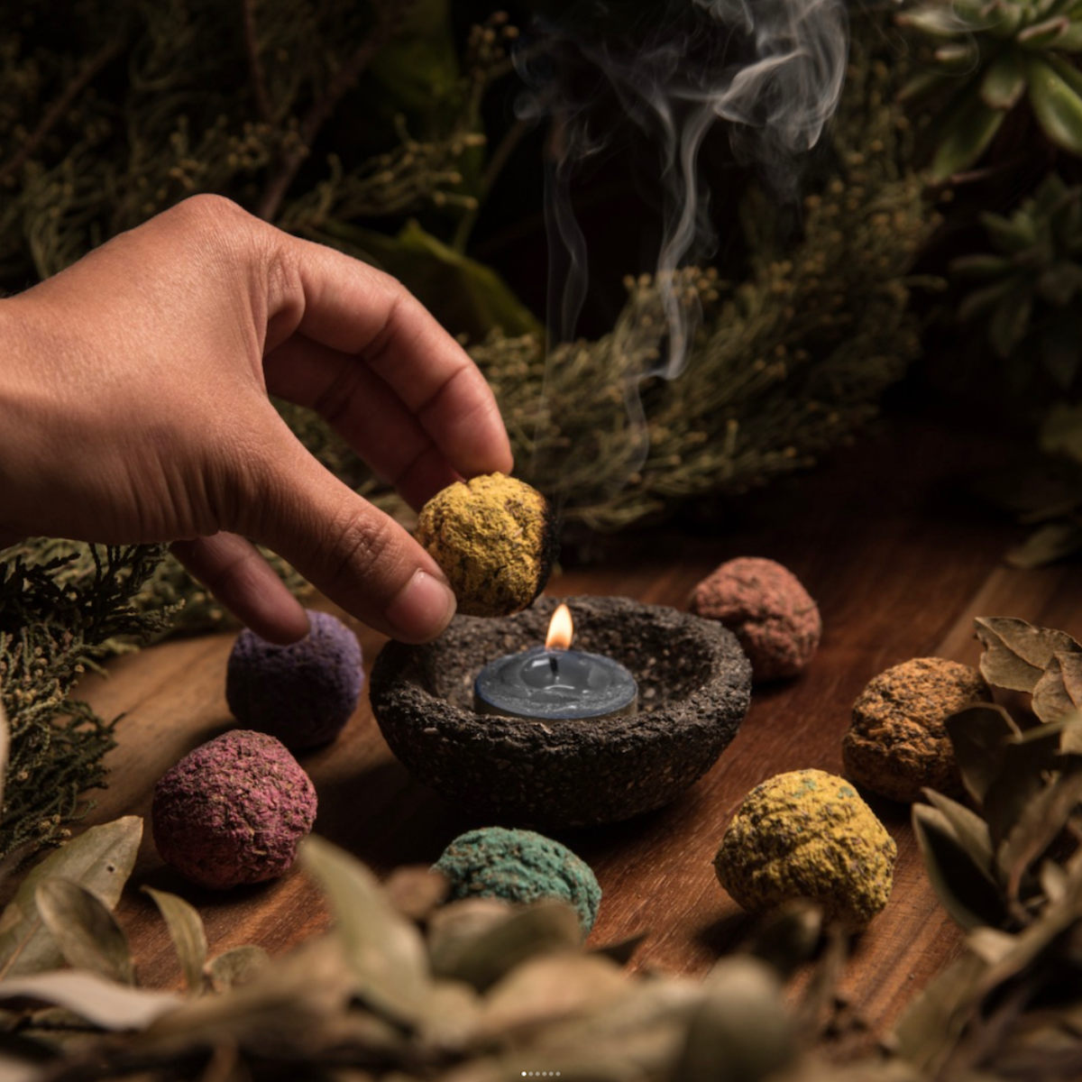 お香 サグラダマドレ INCENSE BOX SMALL BOMB 4本 ( インセンス ボム スマッジ スマッジング 浄化 煙 セージ 自然素材 香り 癒し パロサント 空間浄化 リラックス効果 浄化用 浄化日 リフレッシュ リラックス サステナブル ) 【プランタスサグラダ】 プランタスサグラダ