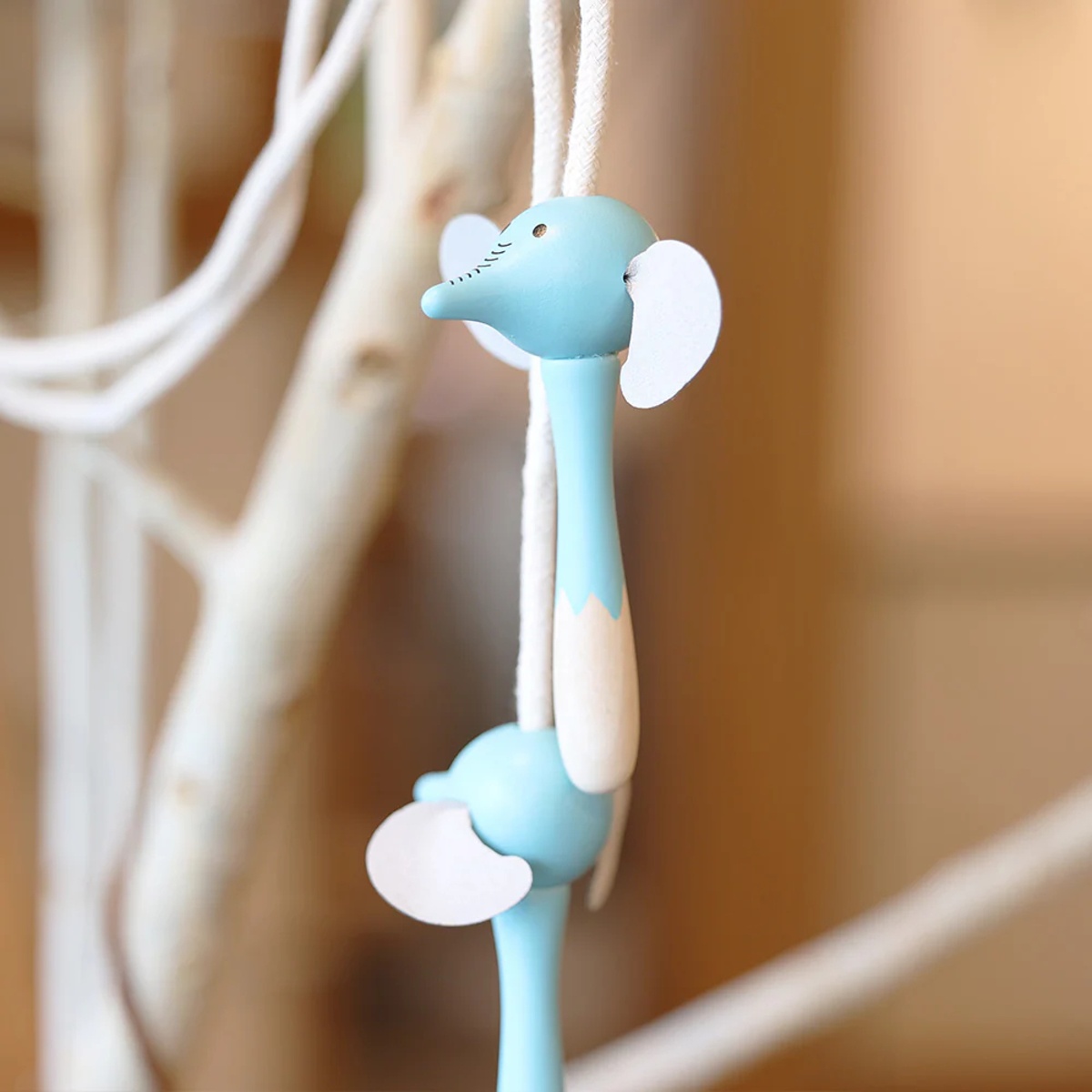 なわとび 子ども用 スキッピングロープ エレファント クロコ ライオン ( おもちゃ Adnil LAND 子供用 縄跳び ロープなわとび 木製 玩具 運動 子供 キッズ 幼児 男の子 女の子 外遊び 保育園 幼稚園 綿ロープ ) 【ライオン】 ライオン