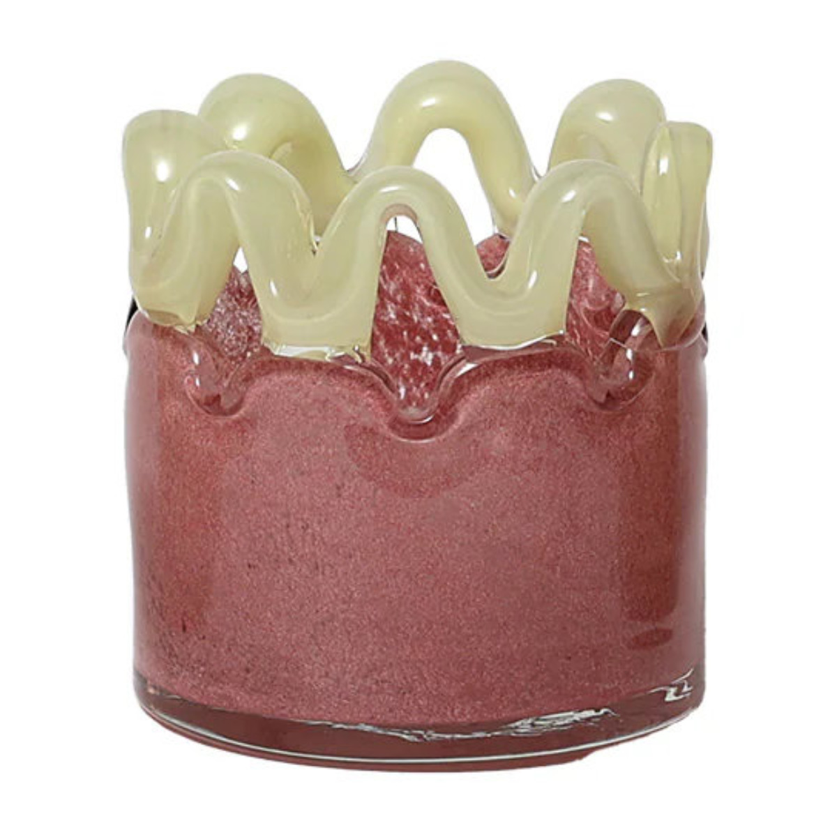 花瓶 ハンナ スモール ( 花ビン 花びん 花器 ベース ガラスベース フラワー 花 飾る 花入れ ガラス ガラス製 オブジェ キャンドルホルダー キャンドル 小物入れ S ) 【アロイオレンジ】 アロイオレンジ