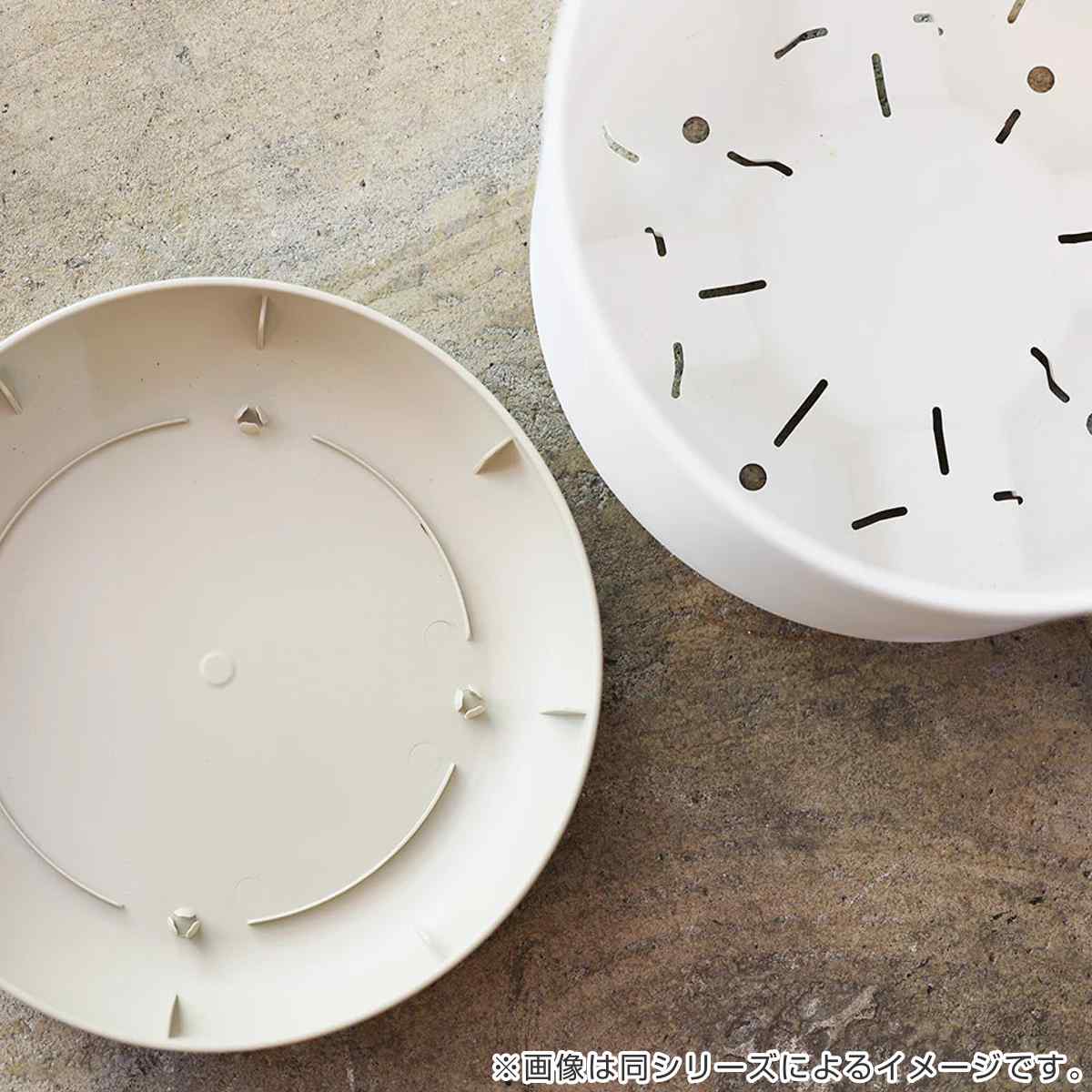 プランター エスジーアイプランター オーバル 受け皿付き ( 植木鉢 フラワーポット プラントポット プランターポット 鉢 鉢植え 植え替え おしゃれ 観葉植物 多肉植物 サボテン 園芸 受け皿 水抜き穴 自動吸水 リサイクル 楕円 ) 【グレー】 グレー