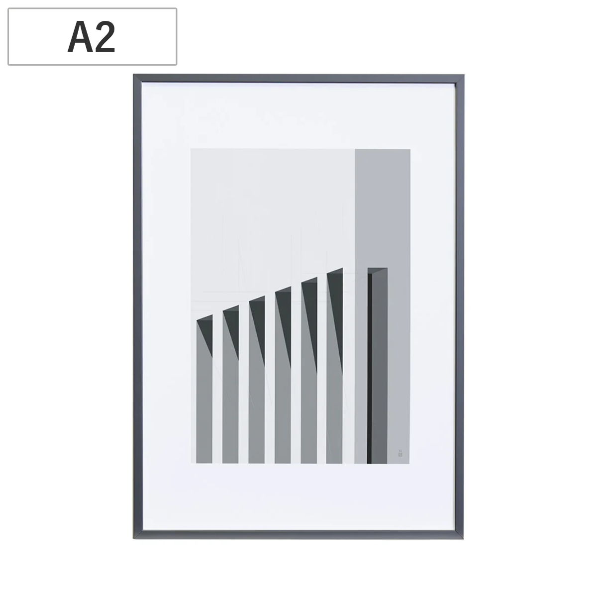 フォトフレーム アルミフレーム ITA-02 A2サイズ対応 壁掛け専用 （ 写真 フレーム ポスター 額 シンプル おしゃれ 壁掛け アートフレーム 雑貨 飾る インテリア 玄関 作品 額縁 アート イラスト ）