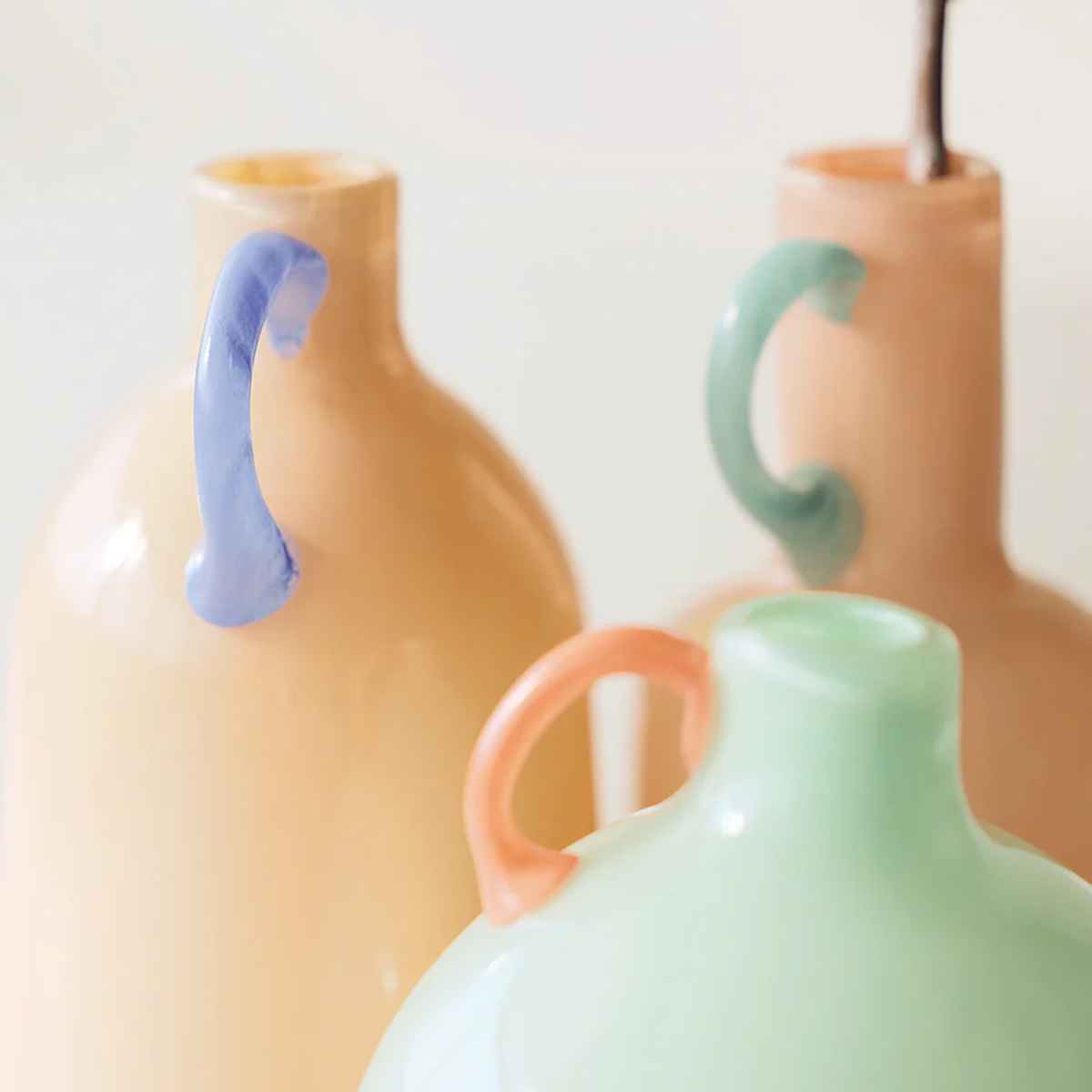 花瓶 Tiana ティアナ ( 花ビン 花びん 花器 フラワーベース フラワー 花 飾る 花入れ ガラス ガラス製 色ガラス おしゃれ 一輪挿し ) 【MINT】 MINT