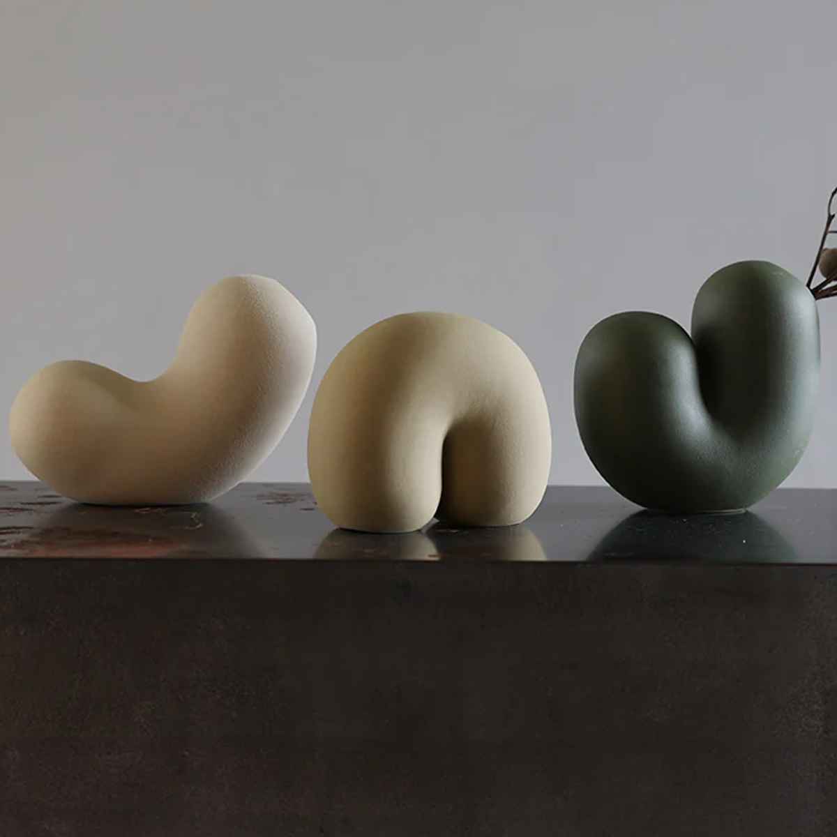 花瓶 Moku Moma Mori ( 花ビン 花びん 花器 フラワーベース フラワー 花 飾る 花入れ セラミック セラミック製 おしゃれ 一輪挿し ) 【moma】