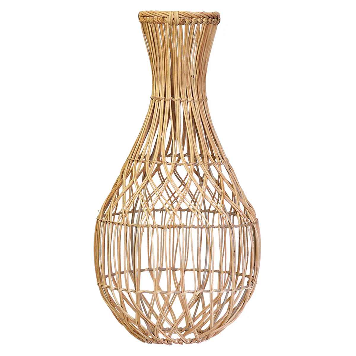 花瓶 sadio Flow サディオ ラタン ( 花ビン 花びん 花器 フラワーベース フラワー 花 飾る 花入れ ラタン ラタン製 籐 おしゃれ 一輪挿し ランプシェード )