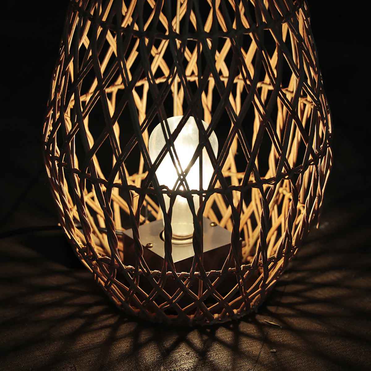 花瓶 sadio Flow サディオ ラタン ( 花ビン 花びん 花器 フラワーベース フラワー 花 飾る 花入れ ラタン ラタン製 籐 おしゃれ 一輪挿し ランプシェード )