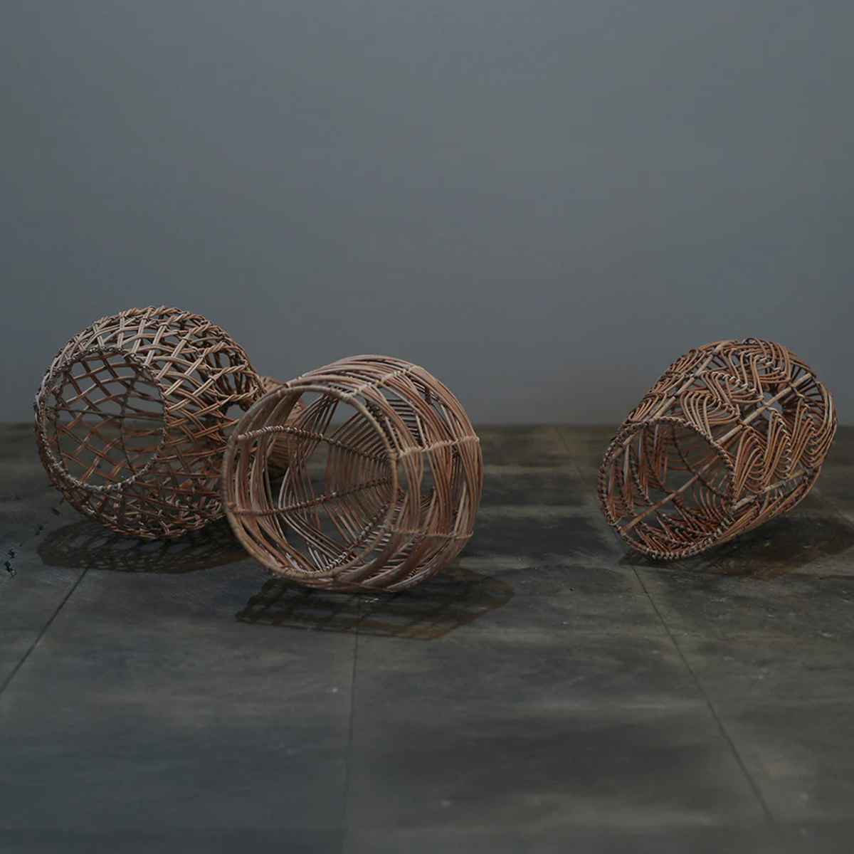 花瓶 sadio Wavelets サディオ ラタン ( 花ビン 花びん 花器 フラワーベース フラワー 花 飾る 花入れ ラタン ラタン製 籐 おしゃれ 一輪挿し ランプシェード )