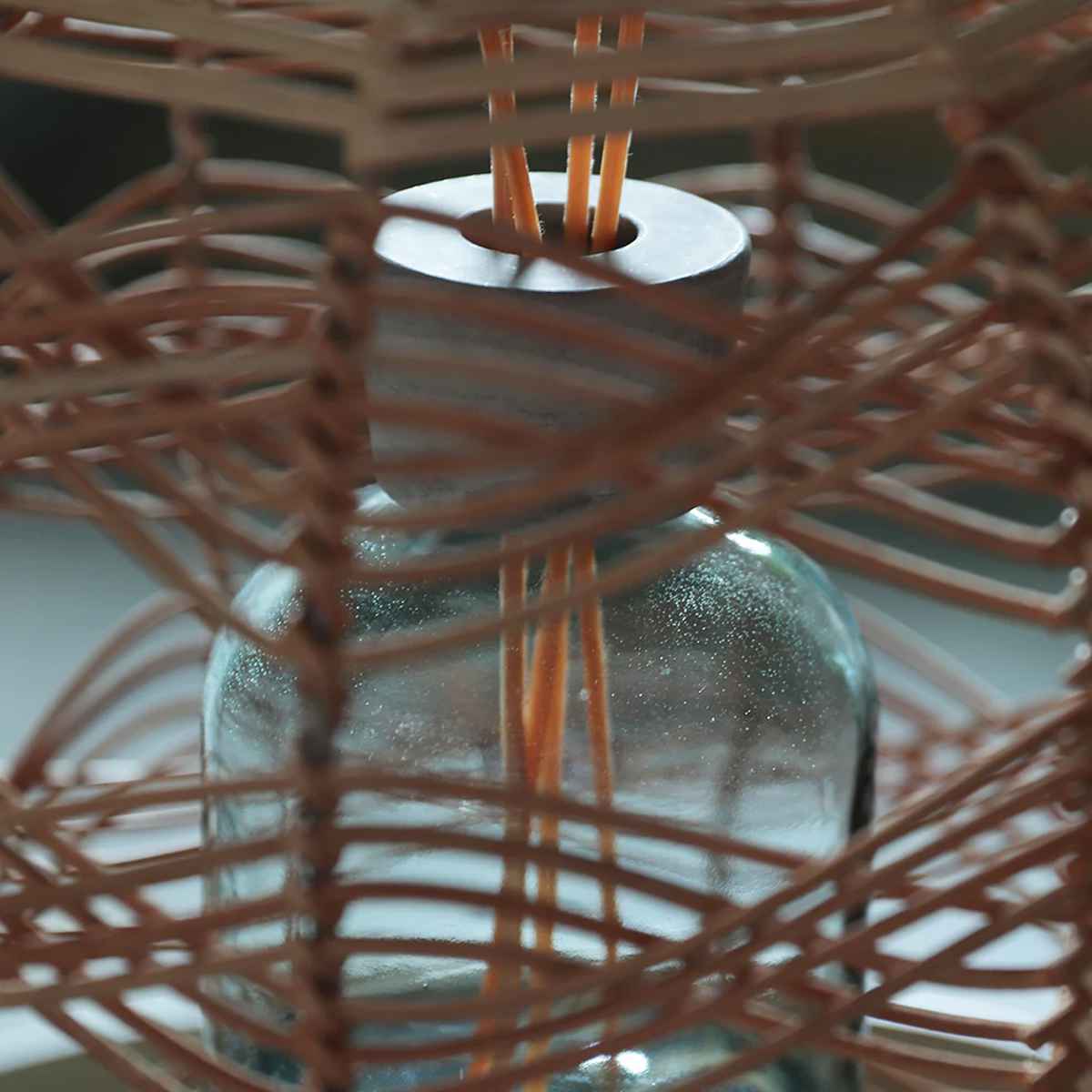 花瓶 sadio Wavelets サディオ ラタン ( 花ビン 花びん 花器 フラワーベース フラワー 花 飾る 花入れ ラタン ラタン製 籐 おしゃれ 一輪挿し ランプシェード )