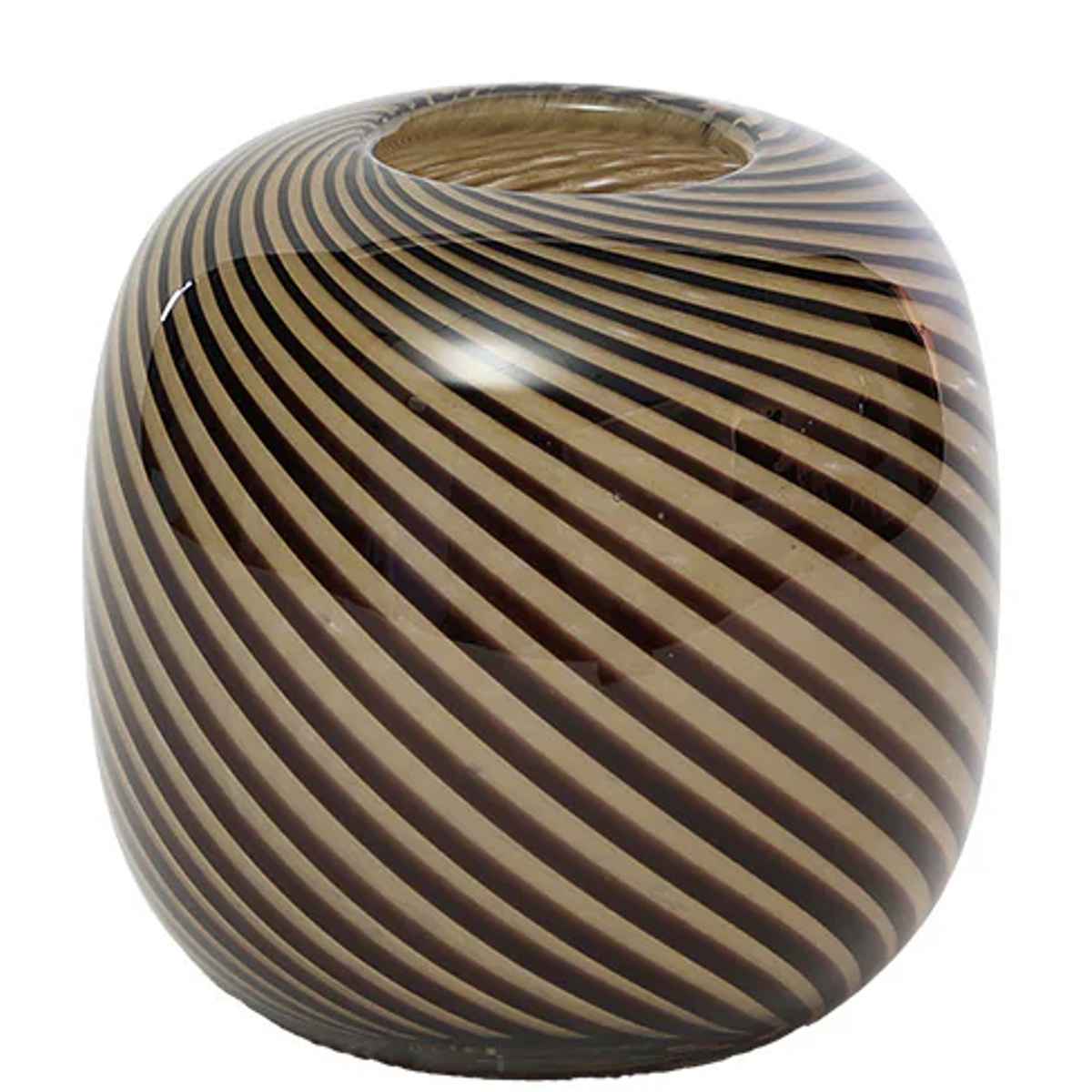 花瓶 旋律を奏でるかの曲線美 バッハ Henrik ( 花ビン 花びん 花器 フラワーベース フラワー 花 飾る 花入れ ガラス ガラス製 色ガラス おしゃれ 一輪挿し )