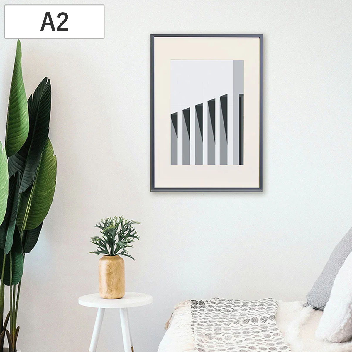 フォトフレーム アルミフレーム ITA-02 A2サイズ対応 壁掛け専用 （ 写真 フレーム ポスター 額 シンプル おしゃれ 壁掛け アートフレーム 雑貨 飾る インテリア 玄関 作品 額縁 アート イラスト ）