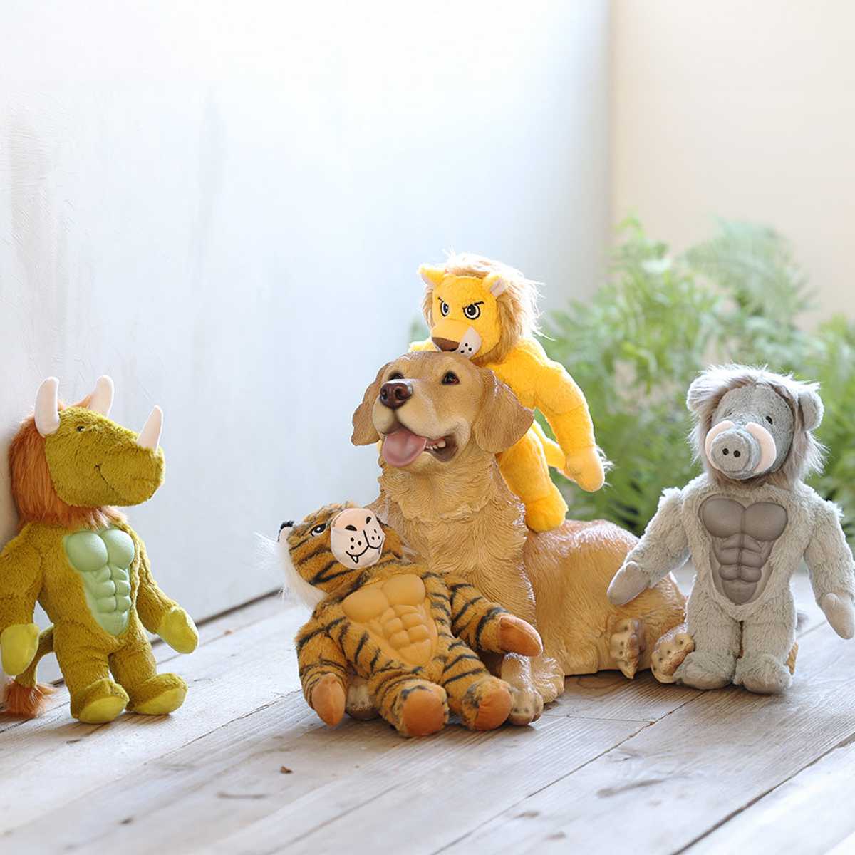 ペット おもちゃ ガーディアンズ MUKI 噛む （ 音が鳴る ペット用チュートイ ドッグ 犬のおもちゃ ペット用 音が出る 動物 犬 いぬ 雑貨 かわいい やわらかい ストレス発散 ペットおもちゃ アニマル 噛むおもちゃ 歯磨き ペット用品 ） 【LEON】