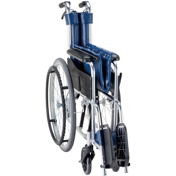 車椅子　アルミ自走車いす　座幅42cm　S-1　介護　看護　リハビリ　福祉　新品 車いす 自走式 背折れタイプ 座面幅42cm 非課税 （ 車椅子 車