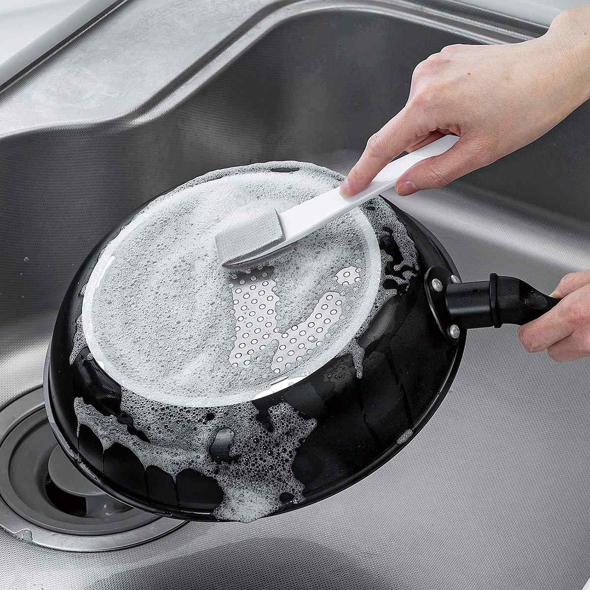 油汚れ コゲ落とし 洗剤用スティック キッチン掃除 レンジ ( ミニブラシ ヘラ付き 掃除用ブラシ 焦げ こびり付き 掃除 フライパン 専用ブラシ 換気扇 すき間掃除 掃除用品 便利グッズ )