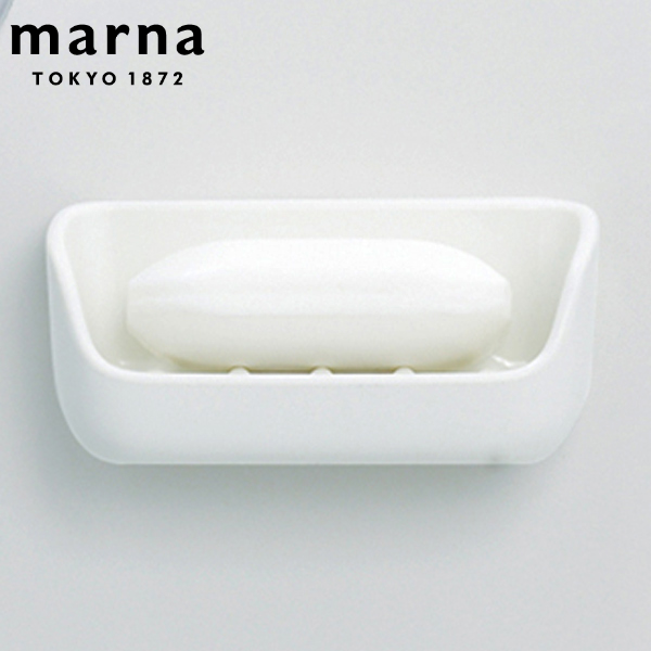 MARNA マーナ マグネット石けん置き ソープディッシュ 石鹸置き 磁石 マグネット （ ソープトレー ソープトレイ 石けん置き せっけん置き