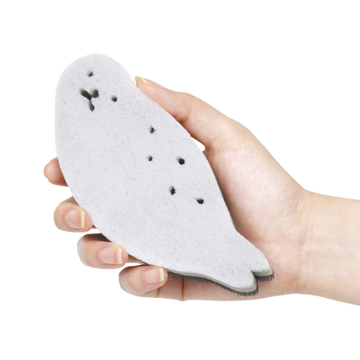 marna マーナ あざらしスポンジ K700 ( キッチンスポンジ アザラシスポンジ 台所用スポンジ 食器用スポンジ キッチン雑貨 食器洗い 皿洗い 食器用 シンク用品 キッチングッズ キッチン小物 キッチン用品 ) 【グレー】 グレー