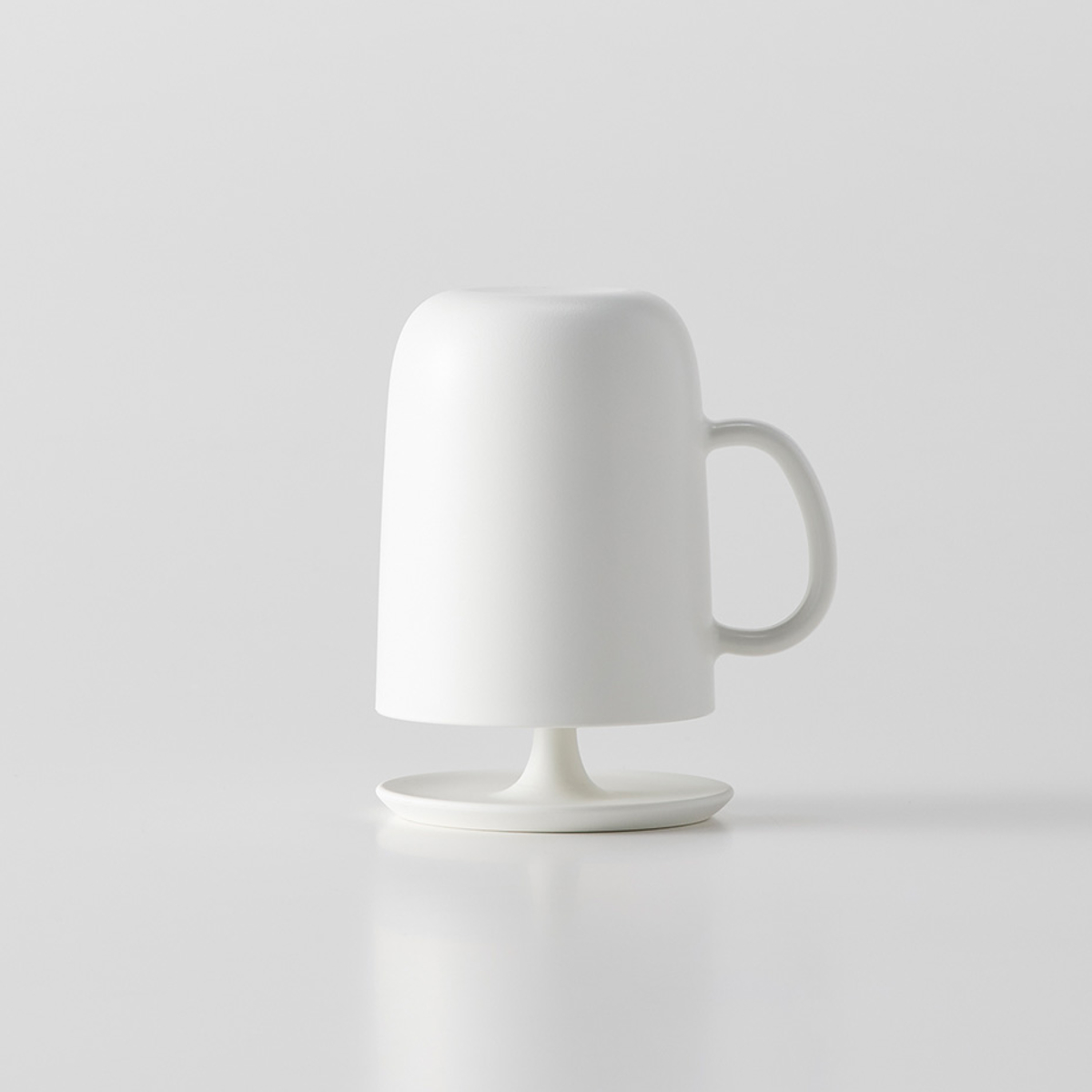 marna マーナ コップ 取っ手付き スタンドセット W613 W611 ( うがい 歯磨き プラスチック うがい用 歯磨きコップ ハミガキ 歯みがき うがいコップ カップ プラコップ 白 透明 スタンド スタンド付き 取っ手 ) 【クリア×取っ手付き】 クリア×取っ手付き