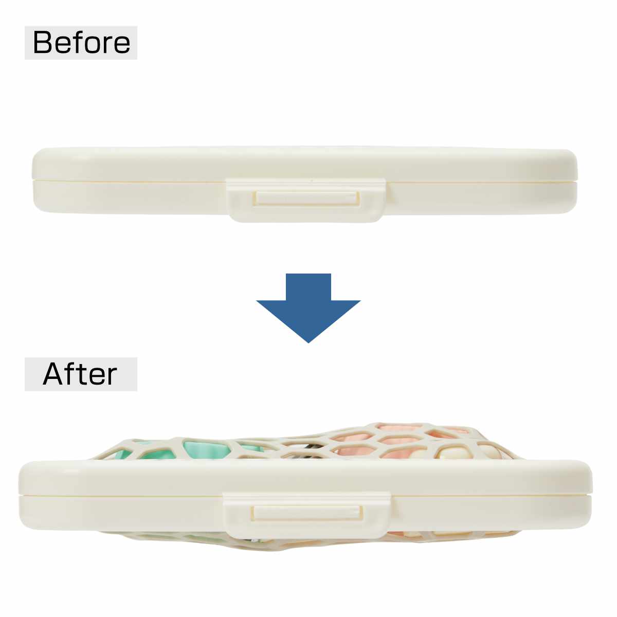 marna マーナ 食洗機用小物ネット K823W ( 食洗機 小物 カゴ ケース ネット お弁当用品 おかずカップ シリコン シリコーン パッキン ピック 仕切り付き キッチン 小物入れ 小物かご 小物ネット バスケット )