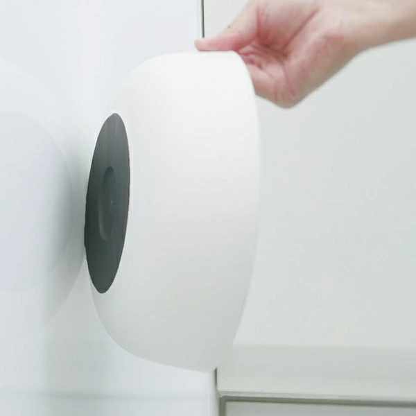 marna マーナ きれいに暮らす。 マグネット湯おけ W685W ( 湯桶 マグネット 洗面器 風呂桶 手おけ 壁面 磁石 入浴 マグネット収納 日本製 風呂おけ バスグッズ コンパクト ホワイト シンプル )