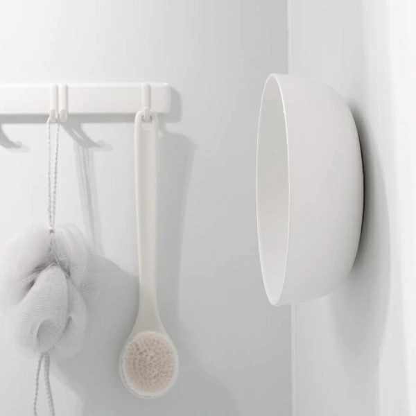 marna マーナ きれいに暮らす。 マグネット湯おけ W685W ( 湯桶 マグネット 洗面器 風呂桶 手おけ 壁面 磁石 入浴 マグネット収納 日本製 風呂おけ バスグッズ コンパクト ホワイト シンプル )