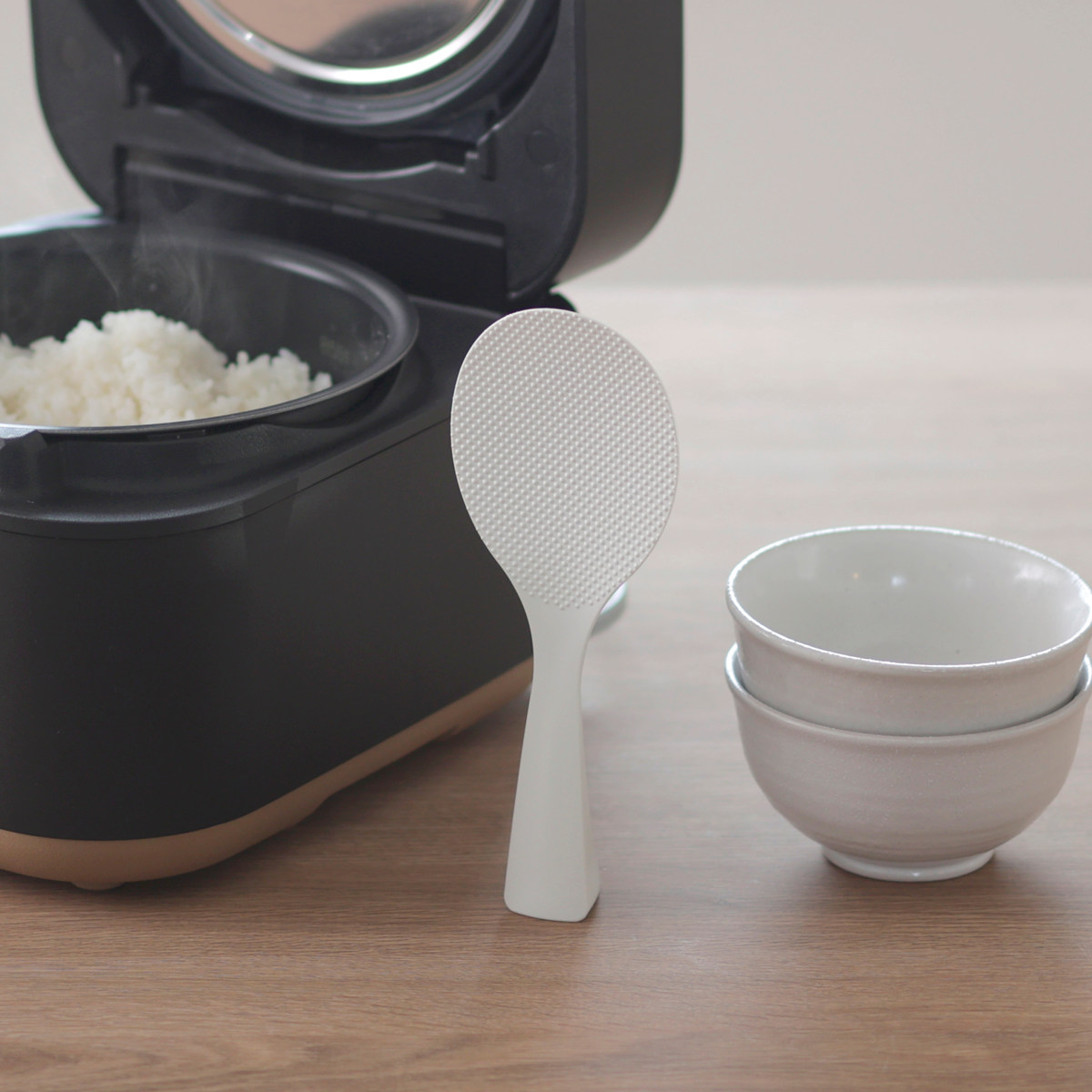 marna マーナ 立つしゃもじ K386 ( 食洗機対応 おしゃもじ スタンドしゃもじ キッチンツール 調理器具 ) 【ブラック】 ブラック