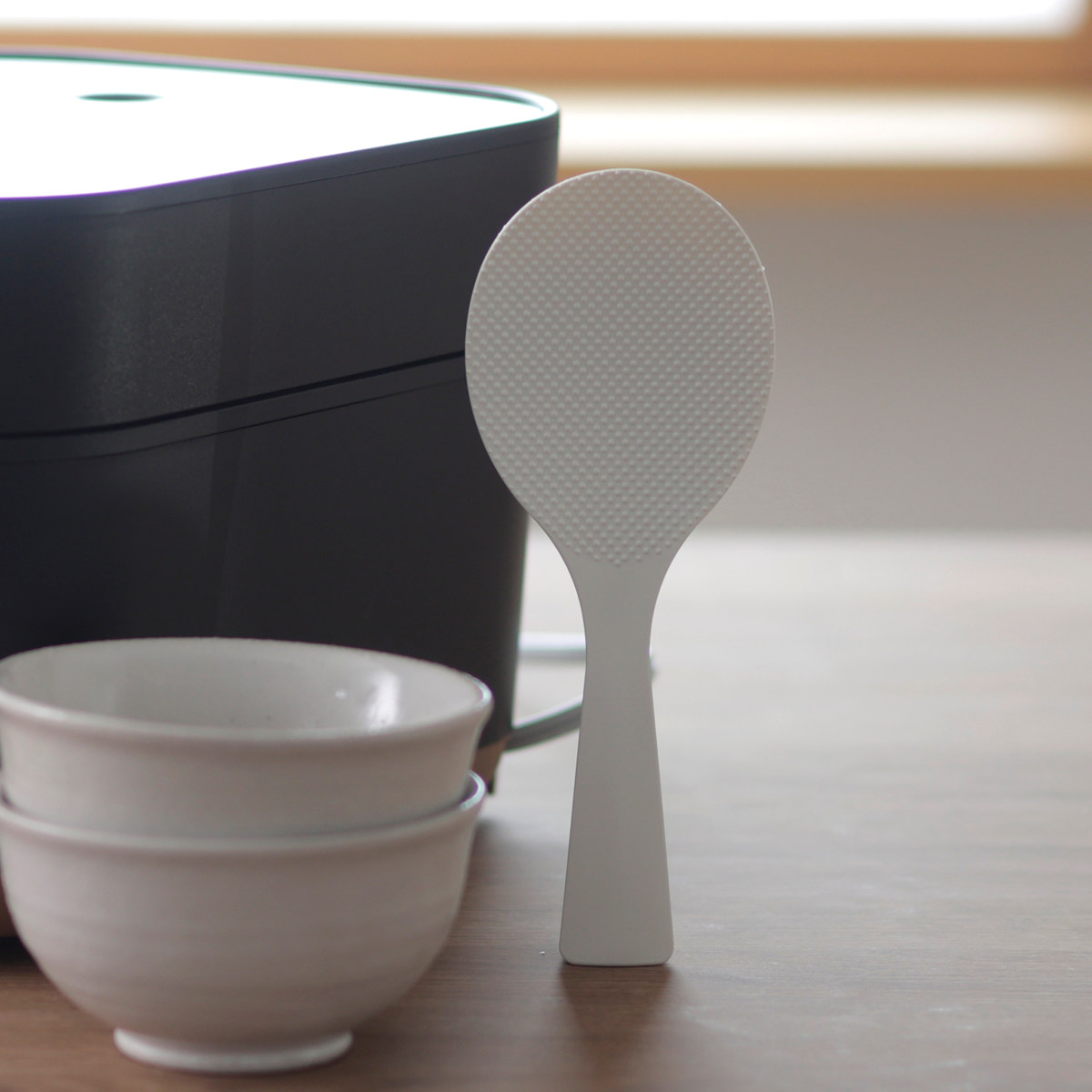 marna マーナ 立つしゃもじ K386 ( 食洗機対応 おしゃもじ スタンドしゃもじ キッチンツール 調理器具 ) 【ブラック】 ブラック