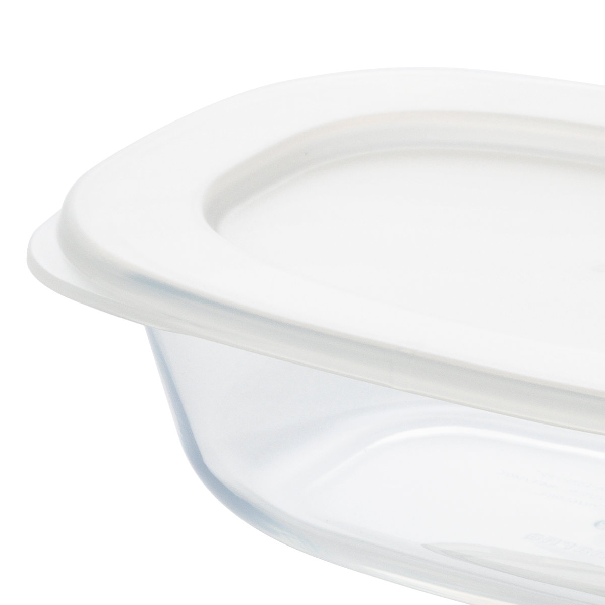 marna マーナ うつわにもなる保存容器 650mL 2個入り K832 ( 密閉 食洗機対応 電子レンジ対応 冷凍 キッチン 積み重ね スタッキング 収納 シンク下 ワンタッチ 保存 容器 軽量 ) 【クリア】 クリア