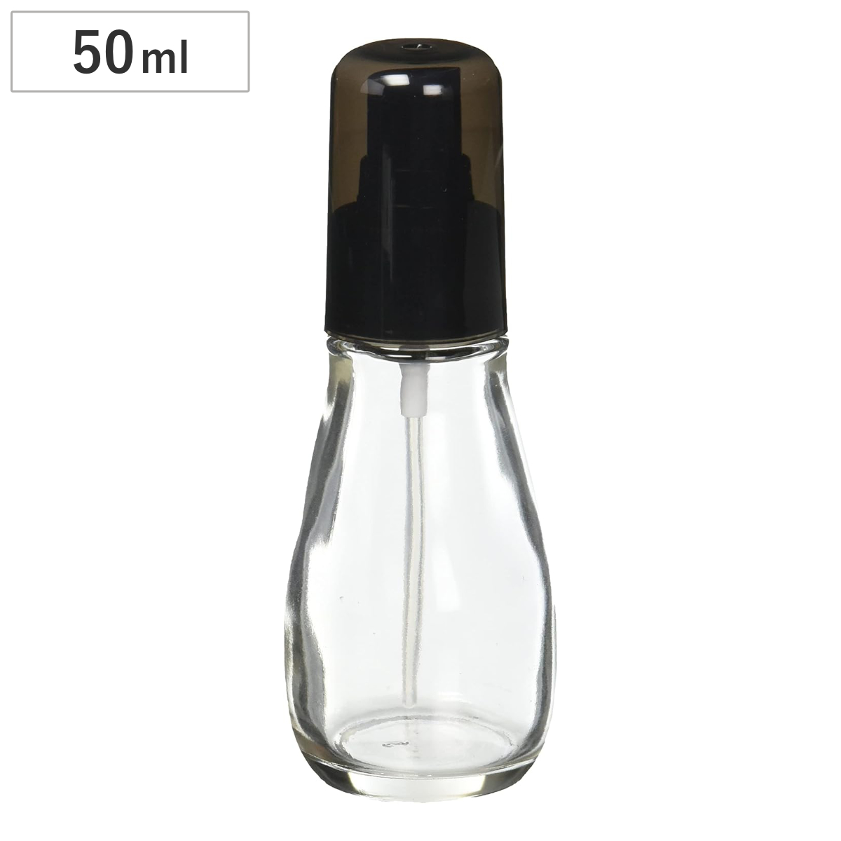 醤油スプレー 50ml ガラス製 ( 醤油差し スプレーボトル 調味料ボトル しょう油差し 醤油ボトル 詰め替えボトル 調味料入れ ワンプッシュ )