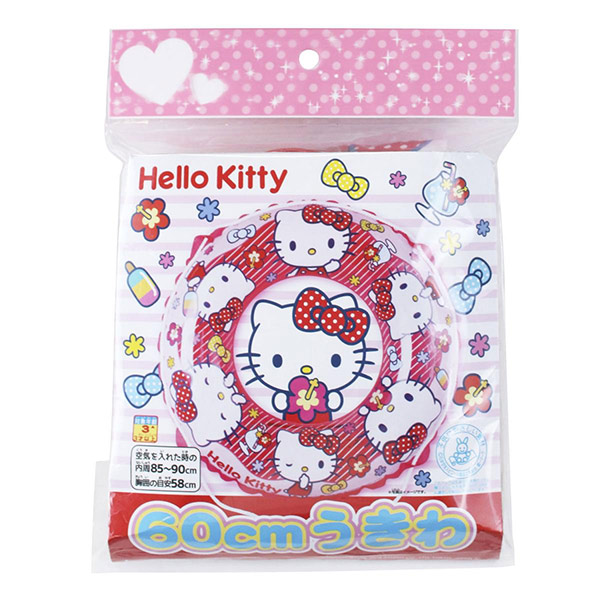 浮き輪 ハローキティ 60cm （ おもちゃ 子供 水遊び キャラ プール