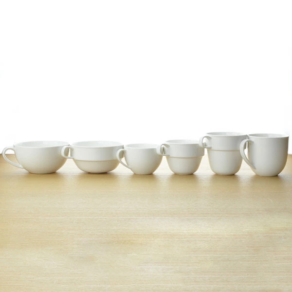 マグカップ スタッキング 260ml 洋食器 軽量強化磁器 フォルテモア 3個セット ( 白い食器 強化 軽量 割れにくい 器 皿 食器 タンブラー 電子レンジ対応 食洗機対応 コップ マグ )