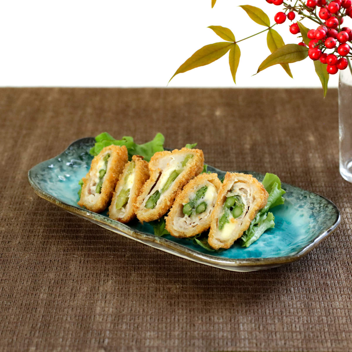 長角皿 23.5cm 長角プレート KANADE 陶器 ( 電子レンジ対応 長皿 焼物皿 皿 お皿 和食器 焼き魚 サンマ 前菜 オードブル 盛り合わせ 寿司 刺身 串皿 焼き鳥 モダン おしゃれ ) 【青】 青