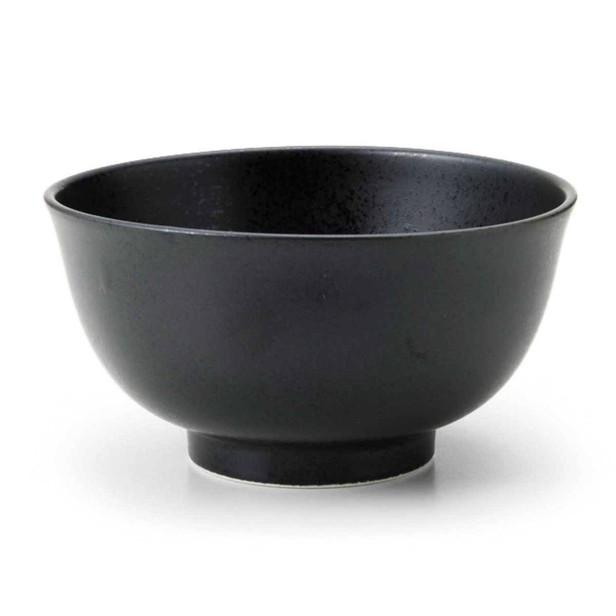 丼鉢 軽量 5.0丼 ( 16.4cm 975ml 丼 どんぶり 丼物 ボウル 鉢 器 うつわ 磁器 美濃焼 日本製 白唐津 粉引 和風 素朴 ナチュラル 風合い 黒マット ) 【白唐津】 白唐津