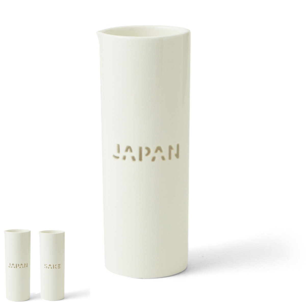 徳利 透かし JAPAN （ 5.7cm 255ml 銚子 酒器 お酒 酒 食洗機対応 電子レンジ対応 磁器 上品 繊細 和風 モダン 清楚 透明感 立体的 ） 【JAPAN】